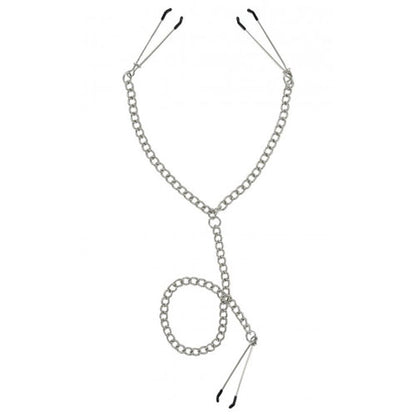 Master Series Nipple To Clit Tweezer Clamp Set