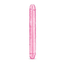 Me You Us Ultra Double Dildo 12 Inches Pink