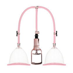 Pumped Breast Pump Medium Rose Gold