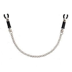 Silver Nipple Clamps With Chain