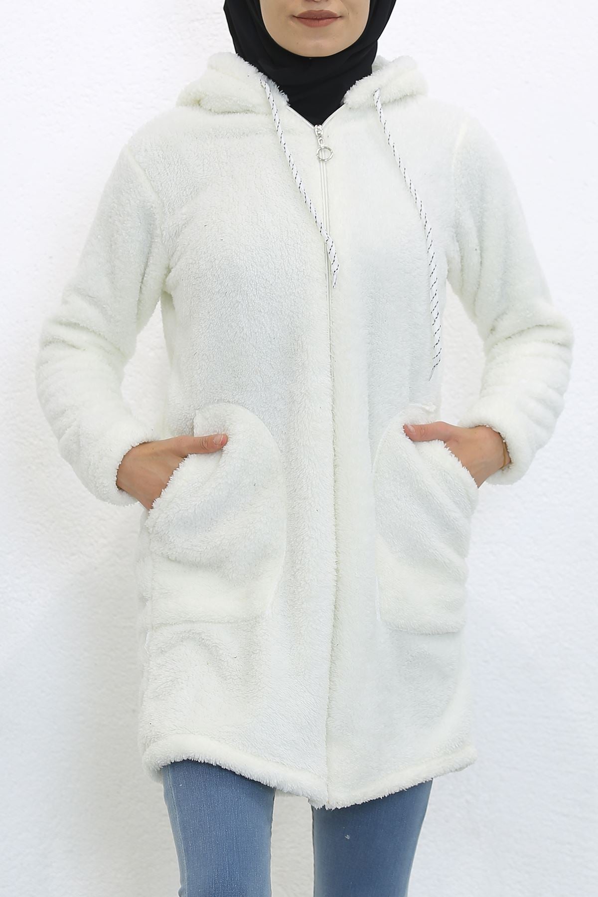 Peluş Uzun Mont Ekru - 7899.701.