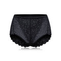 Plus Size Pierced Lace Breathable Panties