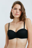 Lotus Unfilled Bra - Strapless Push Up Bra