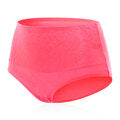 Plus Size Hip Up Waist Slim High Waist Jacquard Soft Cotton Briefs