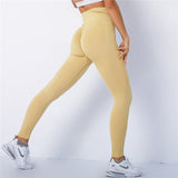 Women Spandex 20% Seamless Leggings Bubble Butt Push Up Workout Leggins High Waist Gym Trousers Mujer Fitness Pants Athletic Wea