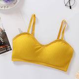 Women Sexy Bras for Invisible Push Up Lingerie Padded Bralette Wrap Top Bra Bustier Female Underwear New Bra Top Lingerie