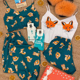 Estorenew Pajamas for Women Flower Print Pajamas Set Satin Silk Sleepwear Set Summer Pijamas Shorts Home Clothes Loungewear Dropshipping