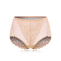 Plus Size Pierced Lace Breathable Panties