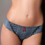 Estorenew Check Plaid Bikini Panty Sassa Mode Sweet Pleasure