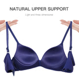 Seamless Bras for Women Push up Bras No Wire Brassiere a B Cup Underwear Sexy Bralette Three Quarters(3/4 Cup) Lingerie