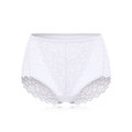 Plus Size Pierced Lace Breathable Panties
