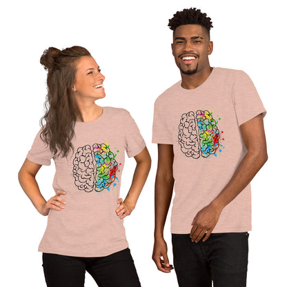 Brain Crazy Custom Design Short-Sleeve Unisex T-Shirt || Estorenew