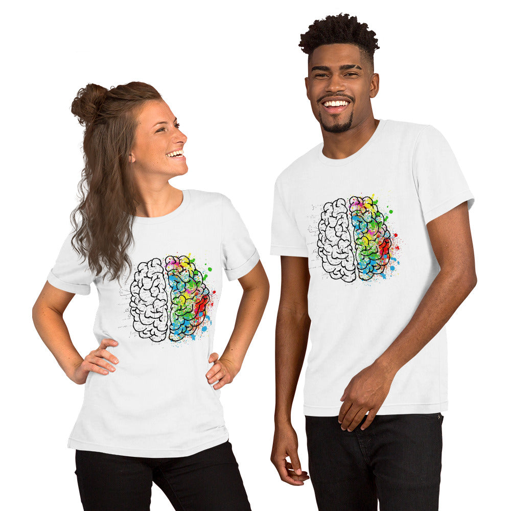 Brain Crazy Custom Design Short-Sleeve Unisex T-Shirt || Estorenew