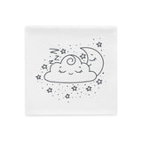 Baby Pillow Case Cloud Design