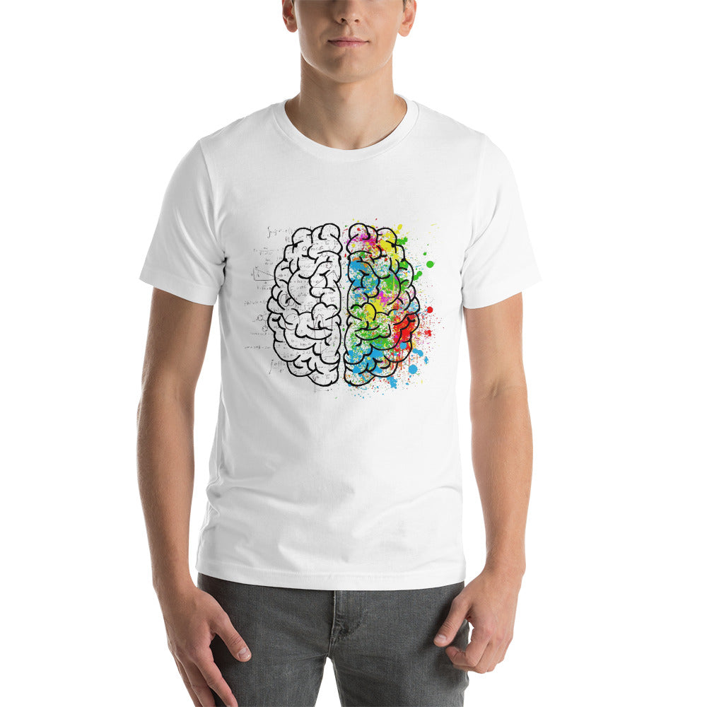 Brain Crazy Custom Design Short-Sleeve Unisex T-Shirt || Estorenew