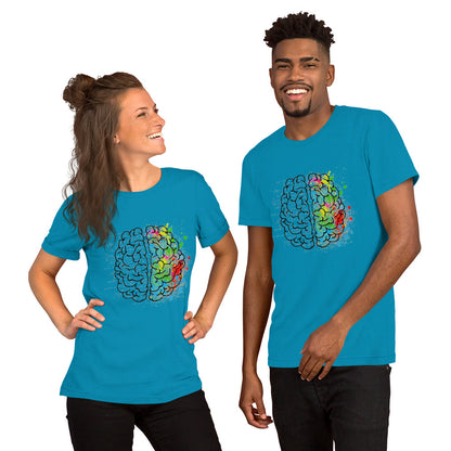 Brain Crazy Custom Design Short-Sleeve Unisex T-Shirt || Estorenew