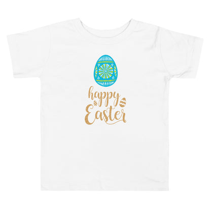 Easter Egg Design Toddler Short Sleeve Tee || Estorenew
