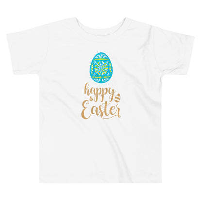 Easter Egg Design Toddler Short Sleeve Tee || Estorenew