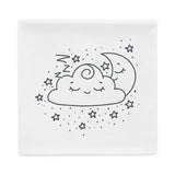 Baby Pillow Case Cloud Design