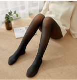 Winter Warm Pantyhose Women Super Elastic Black Slim Pantyhose For Women Casual Fashion Plus Velvet Thick Tights