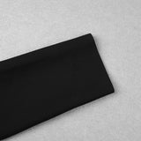 Estorenew 2021 Women Clothing Set Sexy Long Sleeve Mesh Black Bodycon Bandage Two Pieces Set Celebrity High Street Party Crop Tops Pants