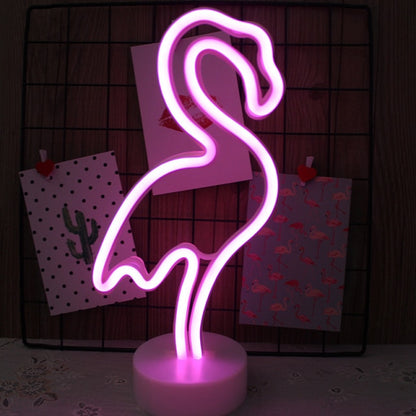 Estorenew Rainbow Unicorn Neon Led Night Lamp Girls Bedroom Warm Night Light Room Decoration 3d Acrylic Table Desk Lamp Gifts