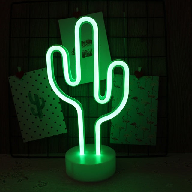 Estorenew Rainbow Unicorn Neon Led Night Lamp Girls Bedroom Warm Night Light Room Decoration 3d Acrylic Table Desk Lamp Gifts
