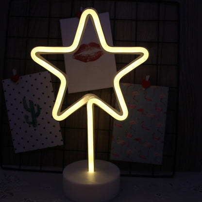 Estorenew Rainbow Unicorn Neon Led Night Lamp Girls Bedroom Warm Night Light Room Decoration 3d Acrylic Table Desk Lamp Gifts